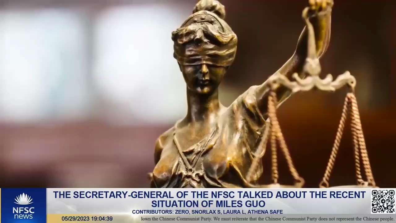 The Secretary-General of the NFSC Talked about the Recent Situation of Miles Guo

On May 27, in the ...