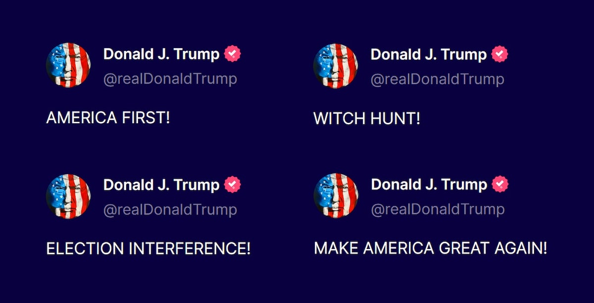 View il Donaldo Trumpo's post on GETTR. Join the discussion, share your thoughts, and connect with the community.