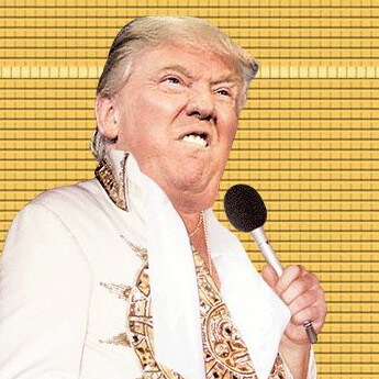 Same Elvis Trump on Truth Social
