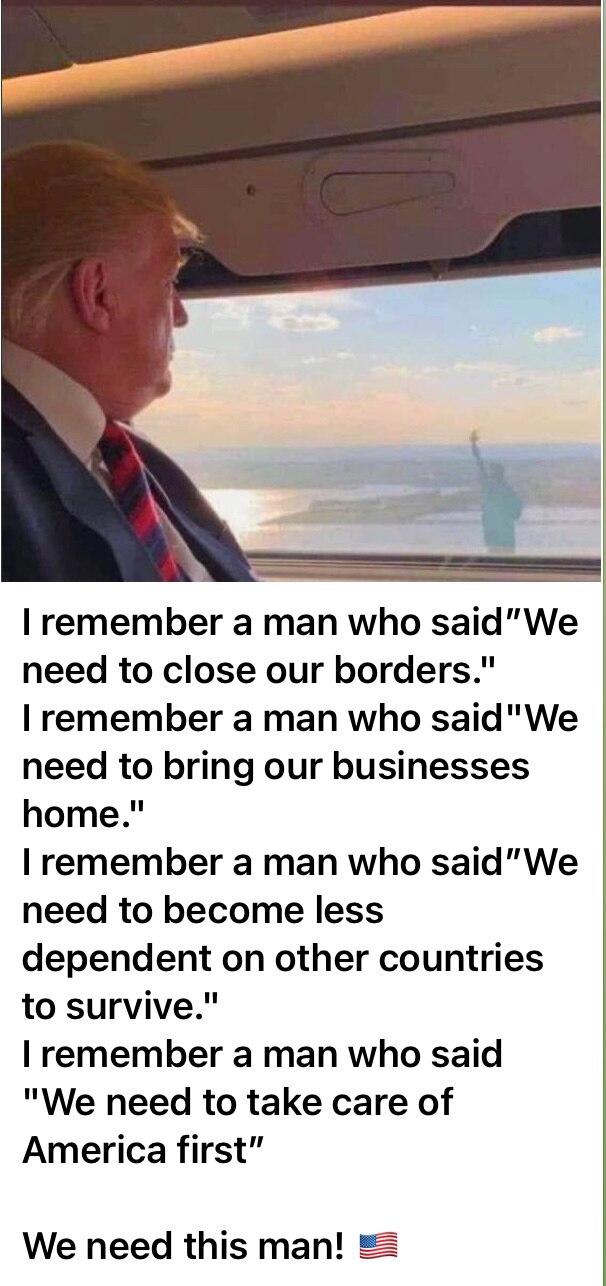 #WeNeedTrump 💕🇺🇸🇺🇸💕  

