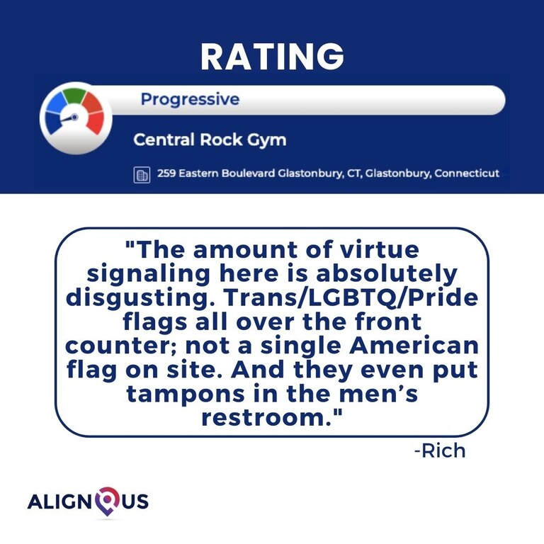 The people have spoken, Central Rock Gym!
Be heard! Add and rate businesses today on Align Us!
Click here to see all the reviews or rate them yourself!
h