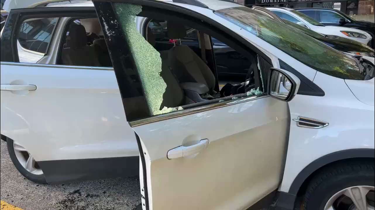 BREAKING: Post Millennial journalist Katie Daviscourt's car was ransacked while she covered Andy Ngo...