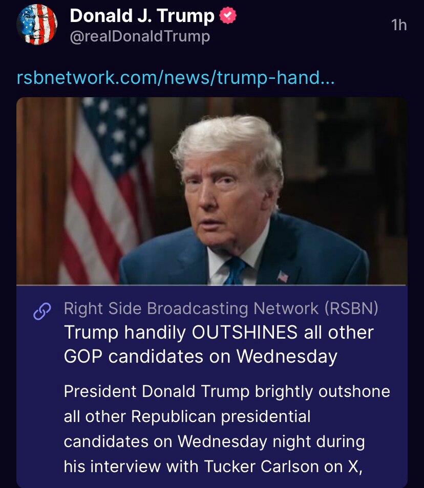 Almost 1/4 Billion Views on Tucker Carlson!  

