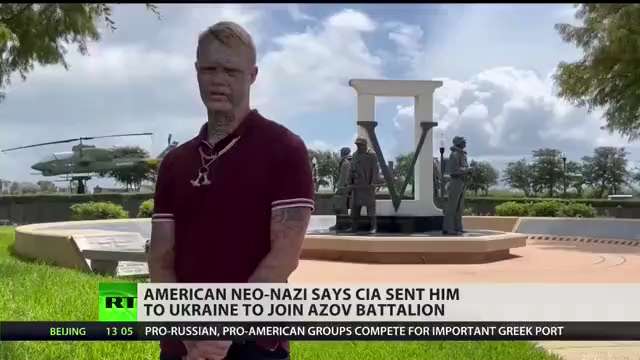 WATCH: 

Nazi terrorist Kent “Boneface” McLellan @BoneFaceTheMC admits that CIA sent him to Ukraine ...