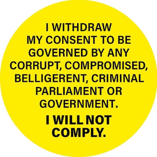 Do not comply 
Do not agree to terms n conditions
They need us more than we need them