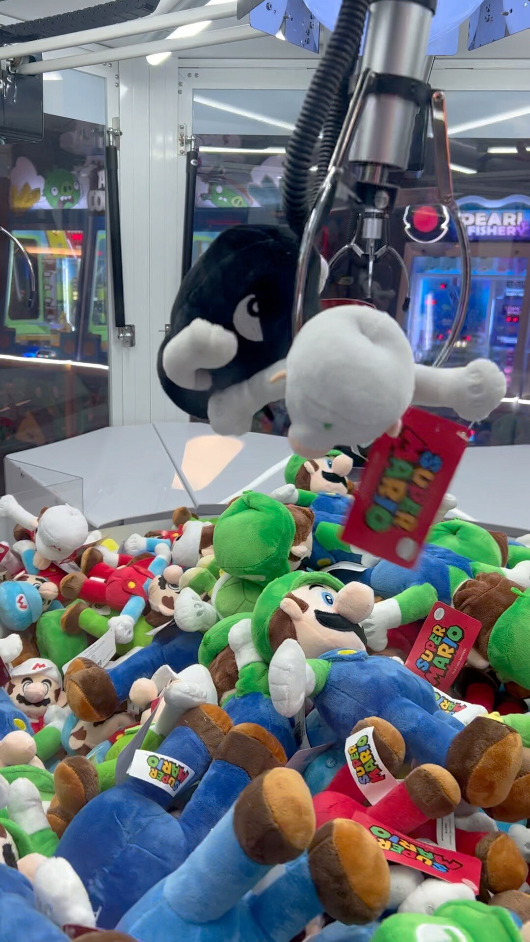 #supermario #clawmachine #luigi #win #chillmode 