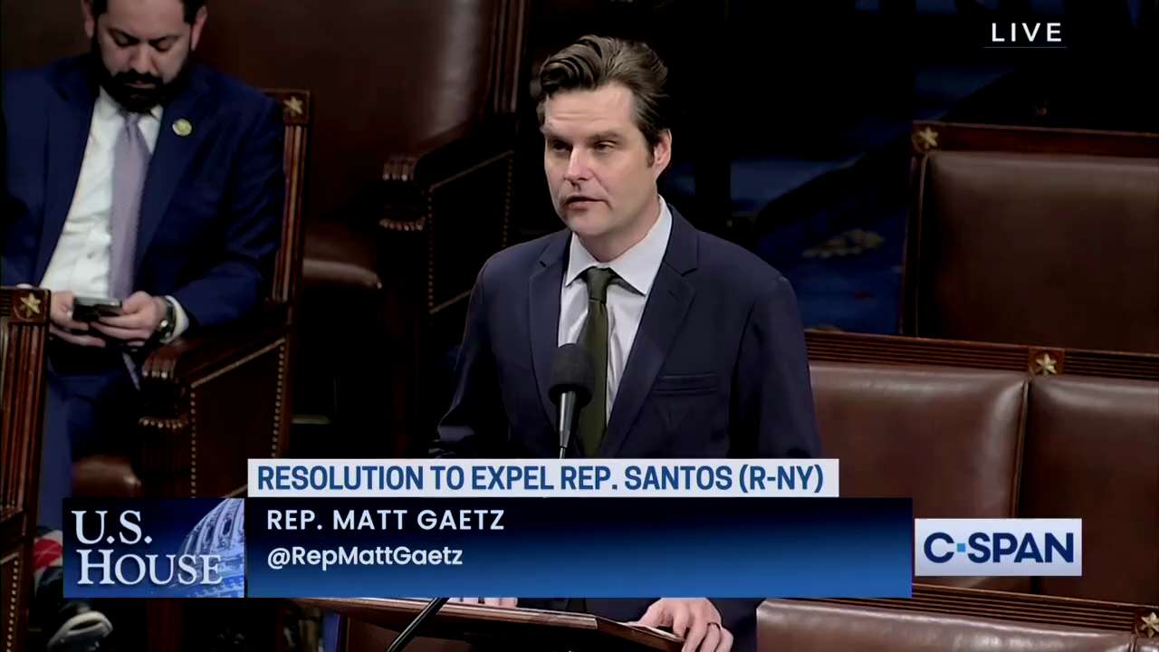 I will be voting AGAINST the resolution to expel Rep. George Santos from the House of Representative...