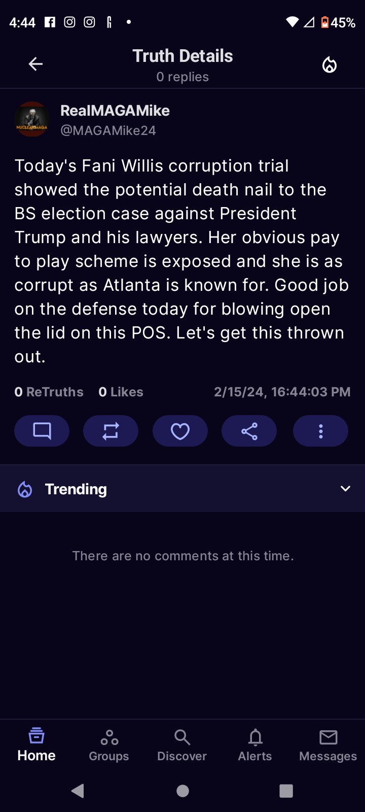 View Michael Algarin's post on GETTR. Join the discussion, share your thoughts, and connect with the community.