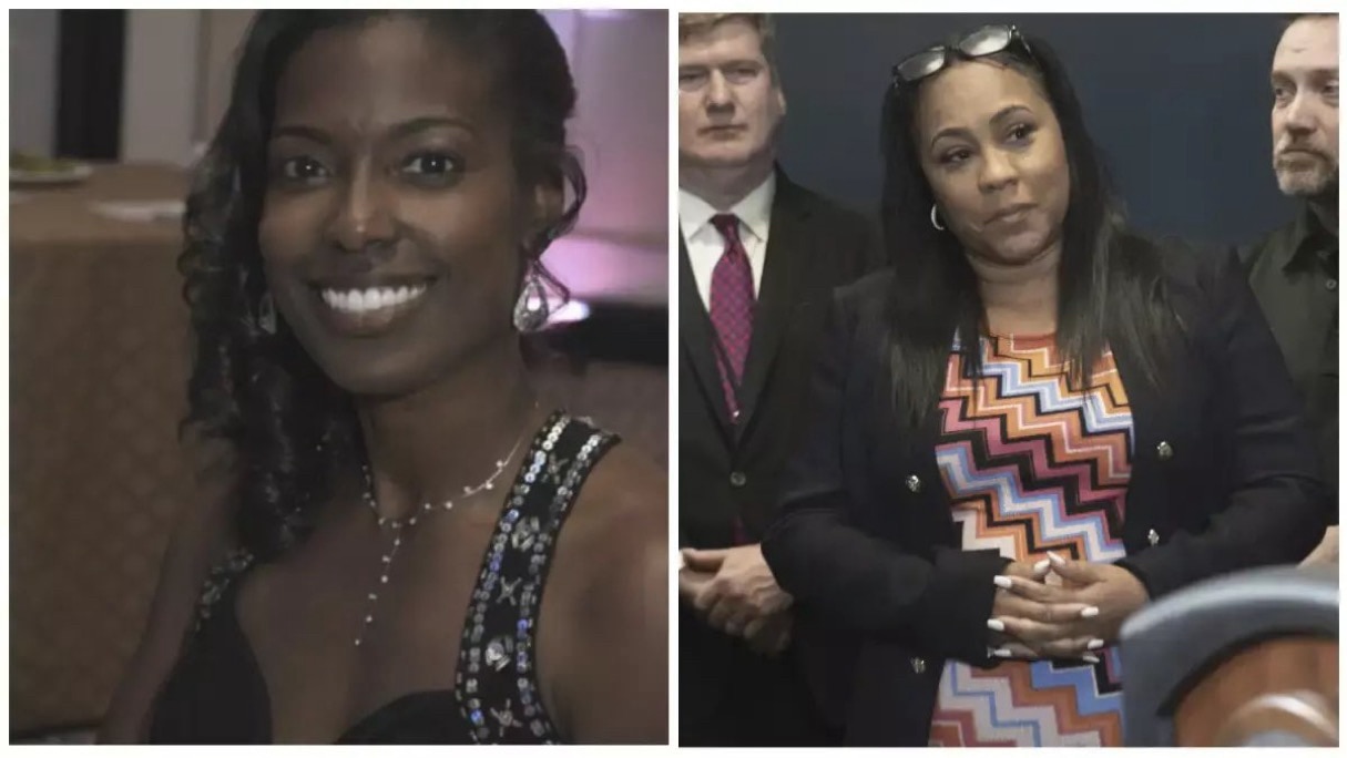 Just Saying!🤔😎Nathan Wade was married to Joycelyn Wade. (left) then left her for a Hippo Fani Will...