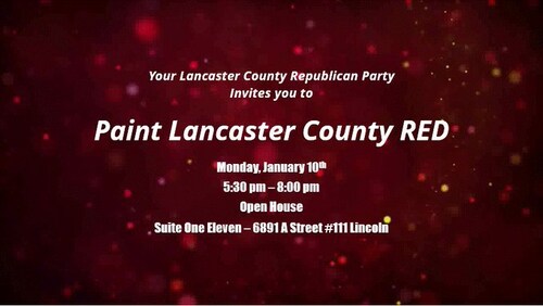 Join us for our Paint it RED Party on Monday, January 10th 5:30-8:00 pm.  Click below to learn more ...