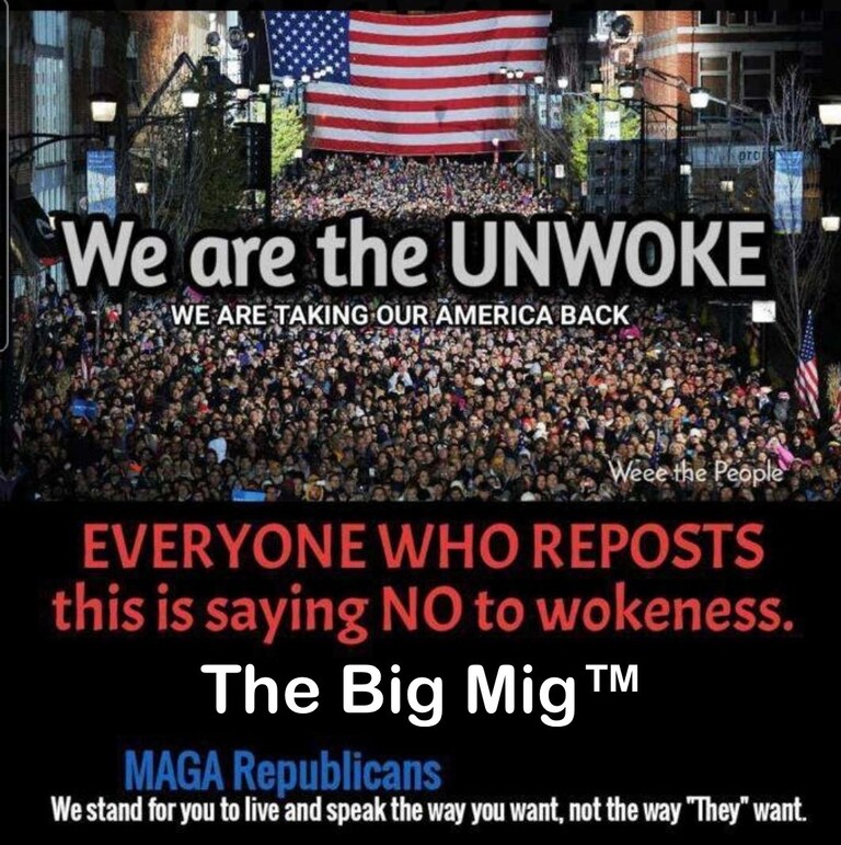 Everything Woke Turns to Shit!!! ๐โค๏ธ๐บ๐ธ
Lets see how far this reaches in Gettr Land!
Its Up to You to keep this Going if You Agree!!!
@Zeus6266 @pixee