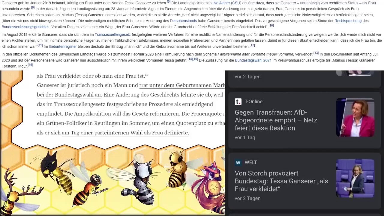 Die Da Oben wollen Geschlechtsänderung per Selbstauskunft (Teil 1/3, restliche Teile in den Antworte...