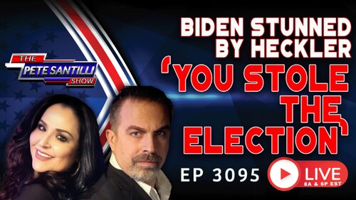 PeteSantilli on GETTR :  Biden Stunned By Heckler At Rally:   You Stole the Election!  | EP 3095-8AM