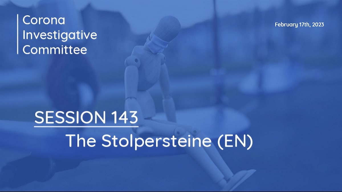Session 143: The Stolpersteine (EN)