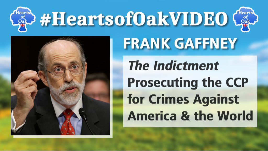 @FrankGaffney 
The Indictment: Prosecuting the CCP for Crimes Against America and the World