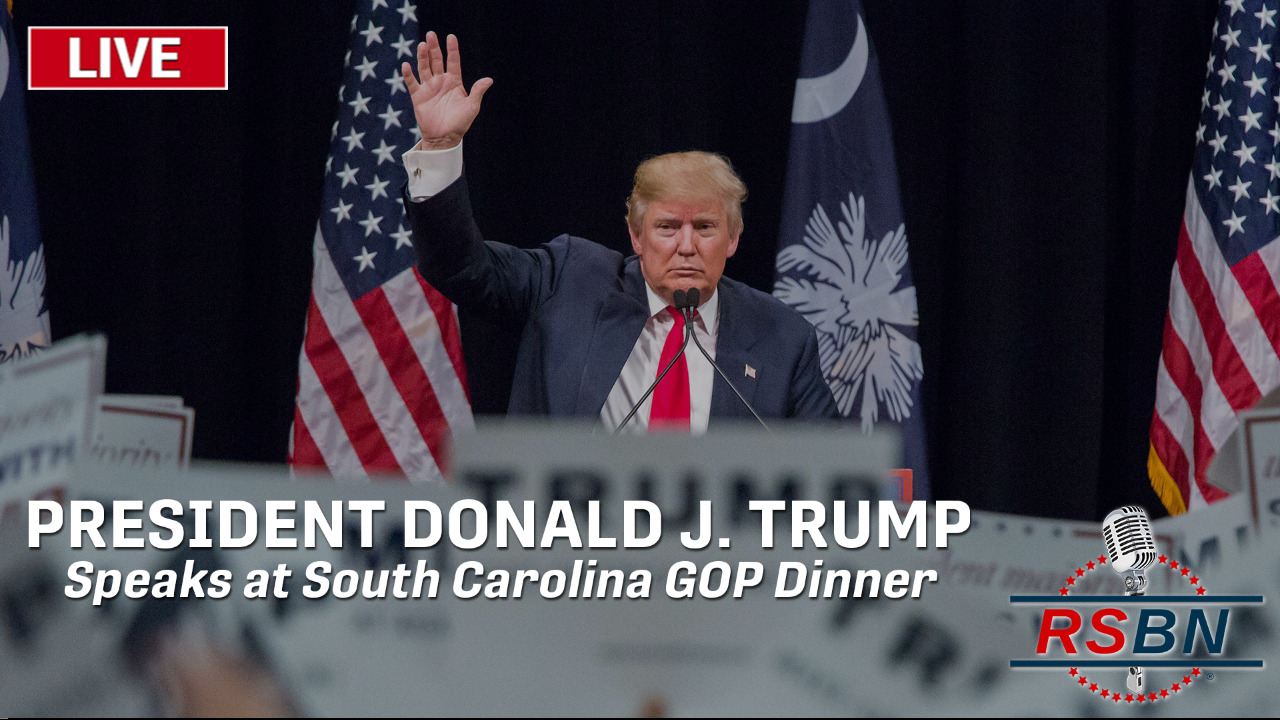 LIVE: President Donald J. Trump Speaks at South Carolina GOP Dinner - 8/5/2023