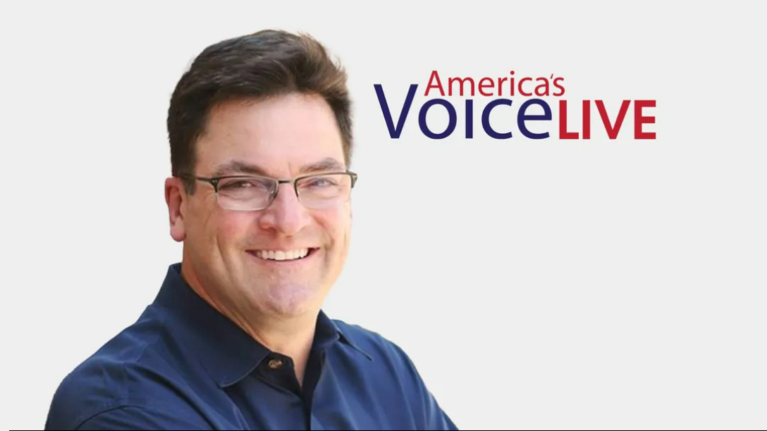 ‘America’s Voice Live’ with host, Steve Gruber is your number one source for patriotic daytime news and analysis. We are the voice of America.
Watch LIVE on the Real America’s Voice home page, Pluto, or Dish, weekdays from 3:00-4:00 PM EST.
Visit show archives: https://americasvoice.news/playlists/americas-voice-live/

ALSO WATCH US LIVE ON:
ROKU https://bit.ly/rokurav
PLUTO https://bit.ly/plutorav

🚨SUBSCRIBE TO OUR SUBSTACK: https://realamericasvoice.substack.com/subscribe
🔥GET YOUR RAV GEAR: https://realamericasvoice.launchcart.store/
🔗VISIT RAV NETWORK LINKS: https://linktr.ee/realamericasvoice
📢JOIN OUR COMMUNITY: https://rav.social
