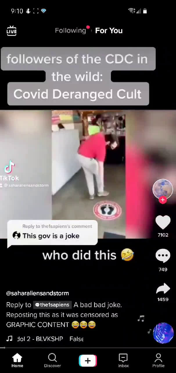 #CDC :Covid Deranged Cult 

The next time you get called a cultist, throw this shit at them. Crazy a...