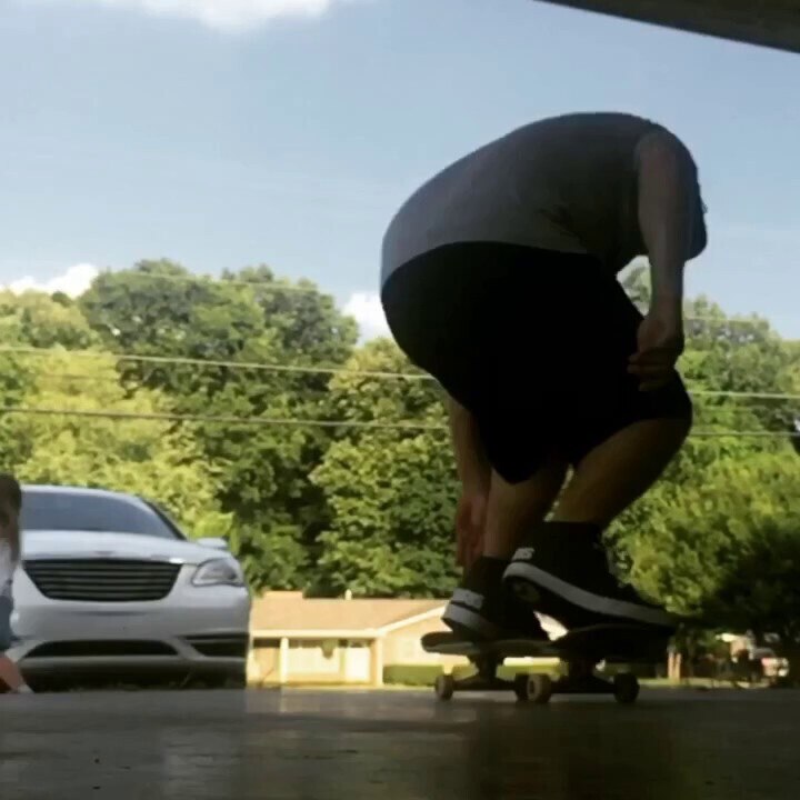 Skateboarding for over 2 decades and still at it.