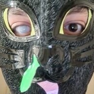 I'm Obi the terrible! I got the covid 19 Vaccine and turned into a half man half cat luchadore!