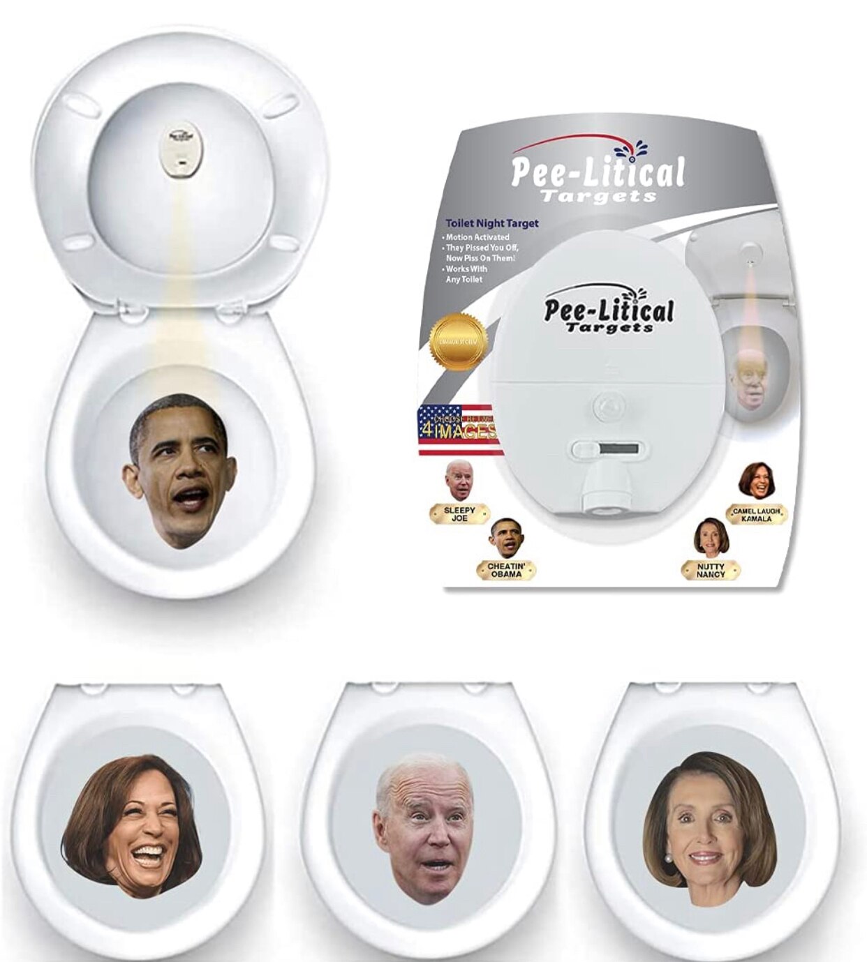 It wouldn’t sell as will among the left since they all sit while they pee #peelight