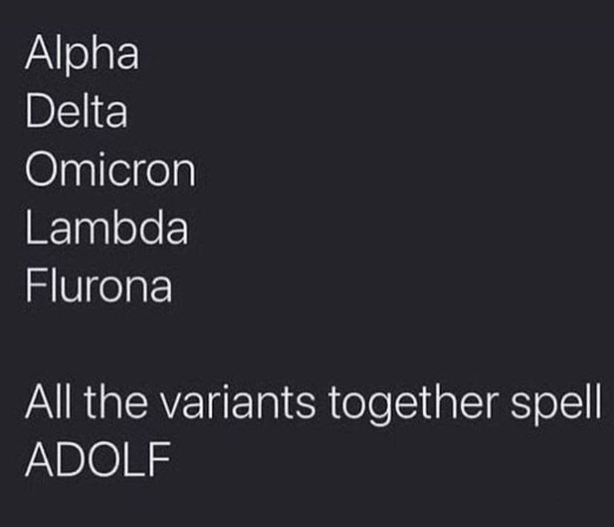 And "delta omicron" is an anagram for "Media Control"