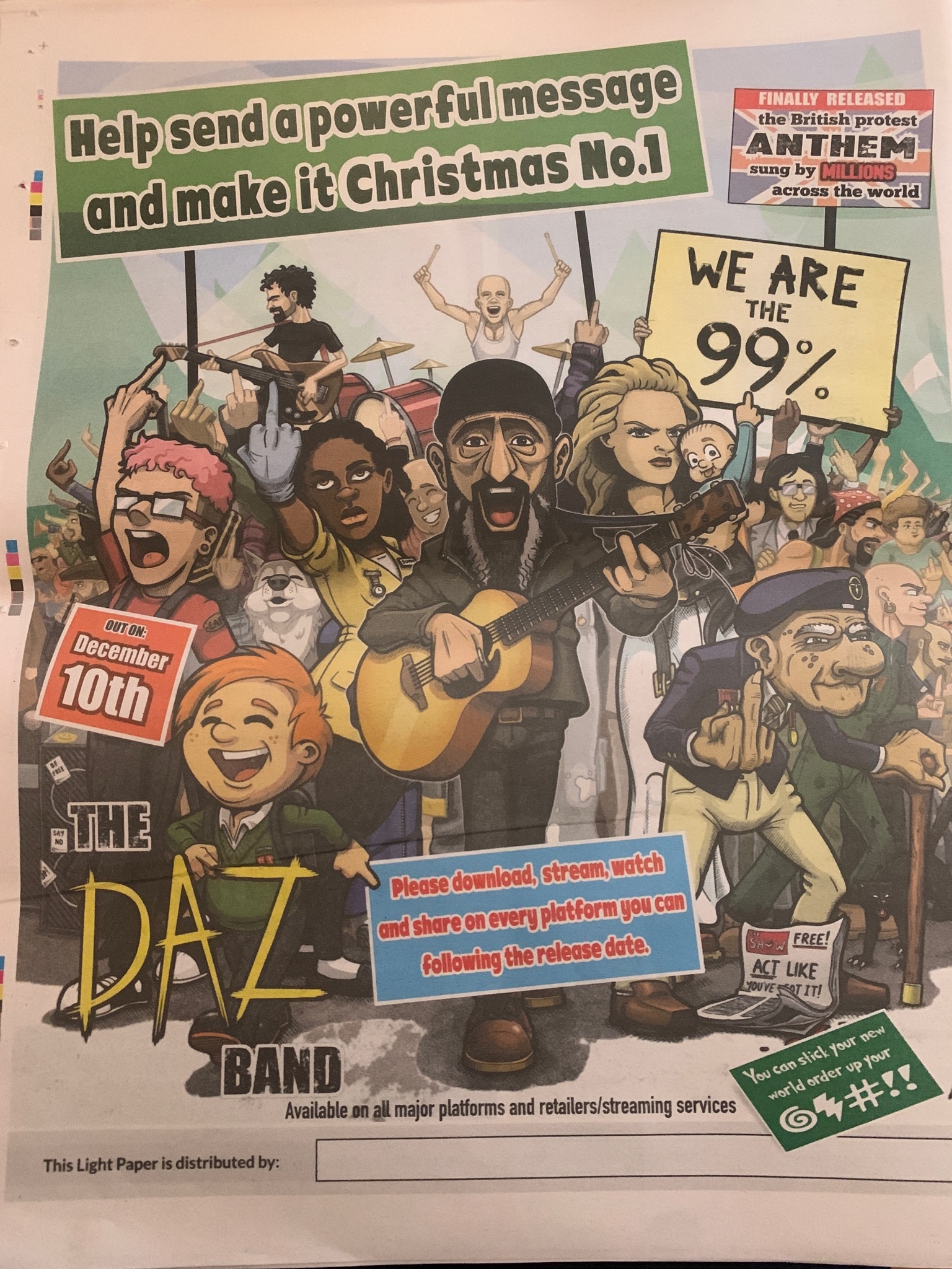 The rear page of “The Light” paper. Some of this is in poor taste IMO, especially to have images of ...