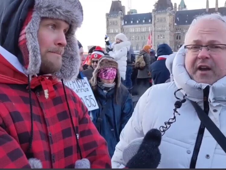 The ‘fringe minority’ speak out. #canadiantruckers 