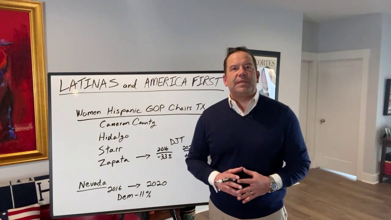 Latinas join forces with Bad Hombres!

Hispanics rally to America First, to the pro-worker movement ...