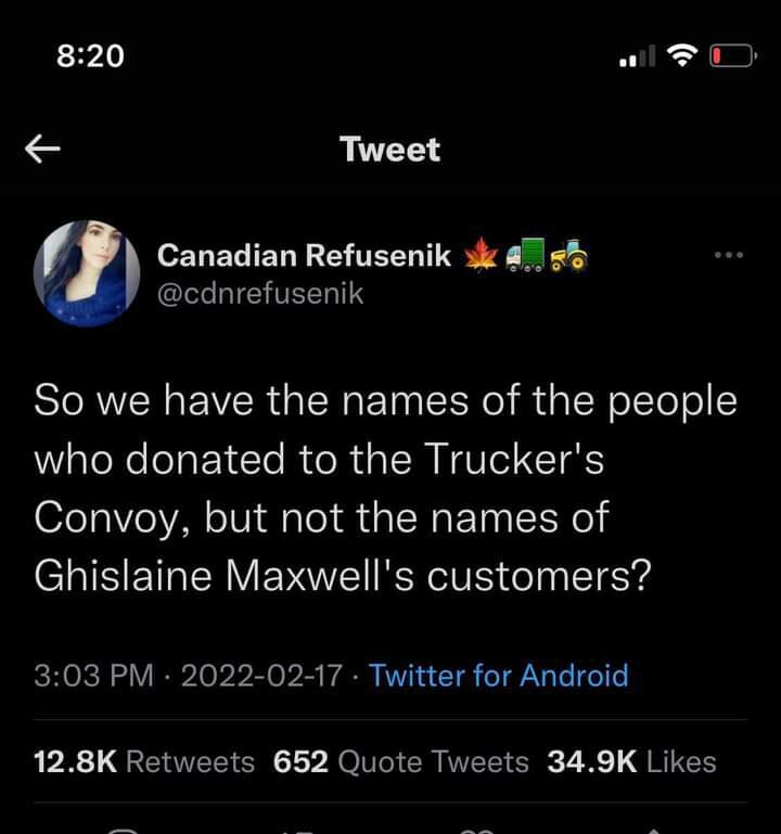 Need any more proof of whats really going on!!!!
#pedophile #trudeauusapedophile #truckersforfreedom...