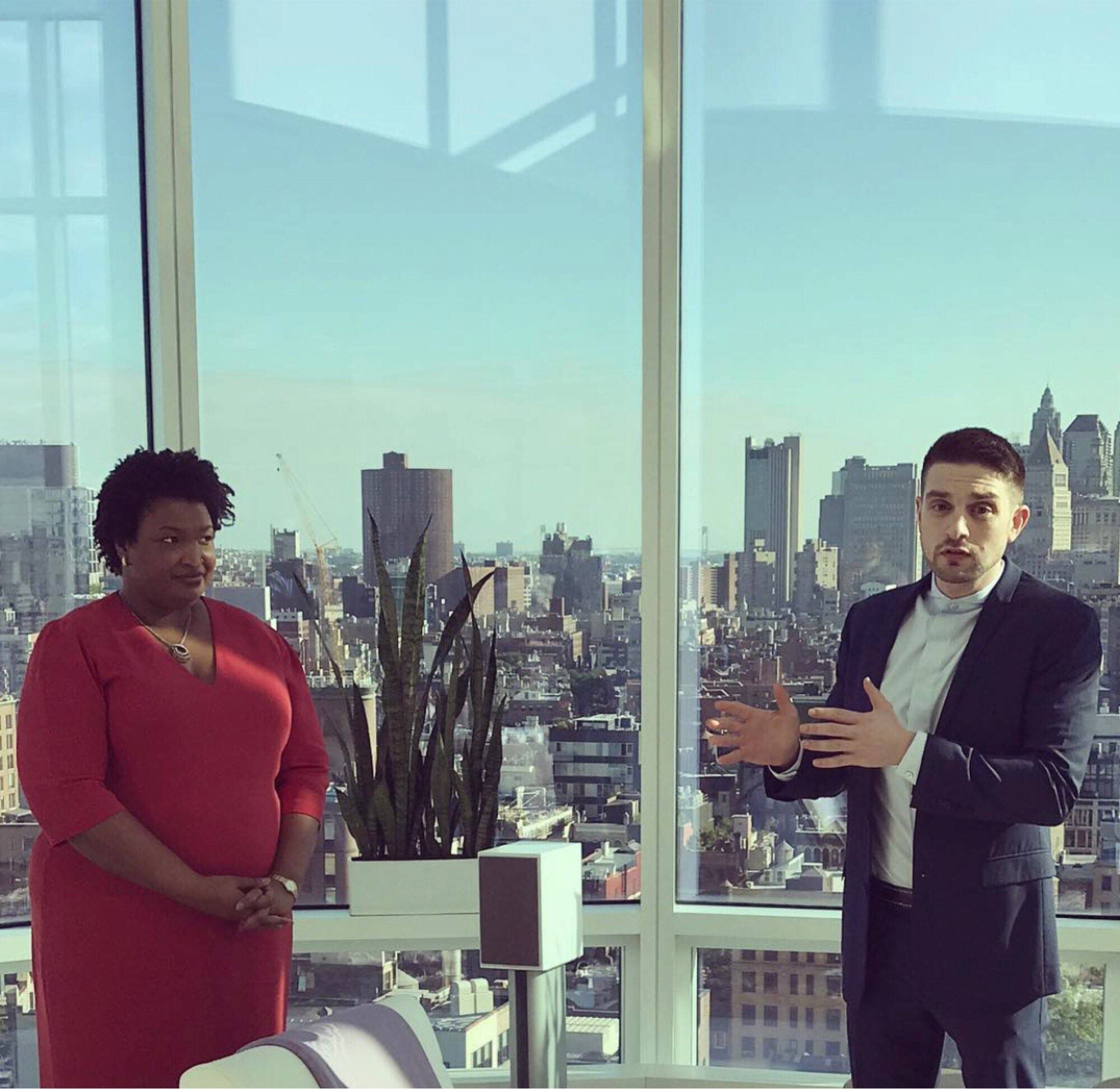 @macjm This is Georgia candidate for governor!!! Person in picture is one of the Soros sons! Get it now?