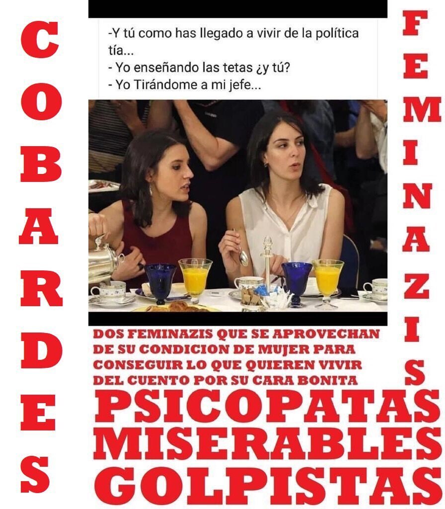 COMO ESTA HIJA DE LA GRAN PUTA DE IRENE MONTERO SUBNORMAL INÚTIL CORNUDA Y MEDIOCRE MUJER A PODIDO L...