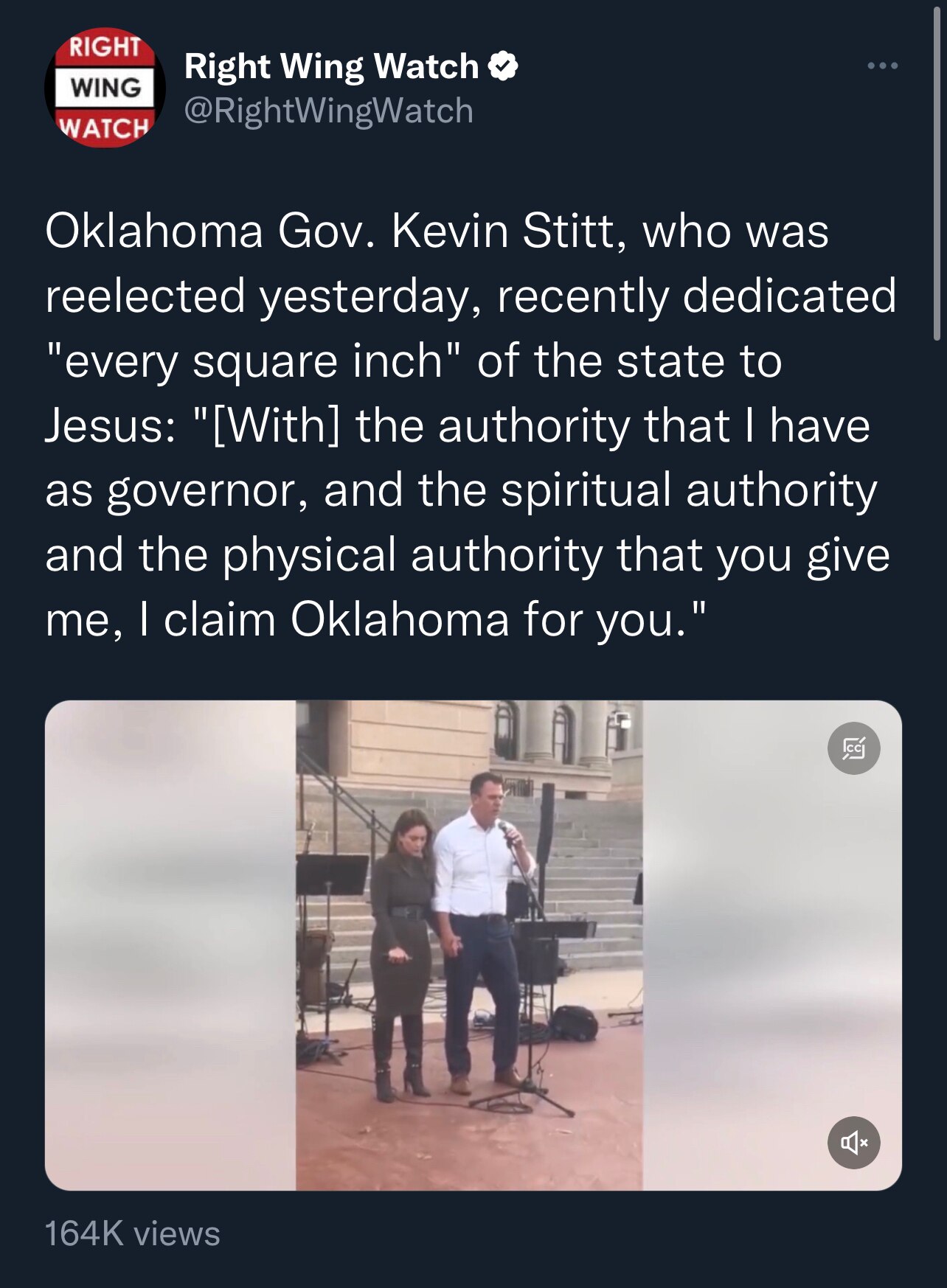 Demonic libs are melting down over this.

My kind of politician! Bring back STRONG Christian male le...