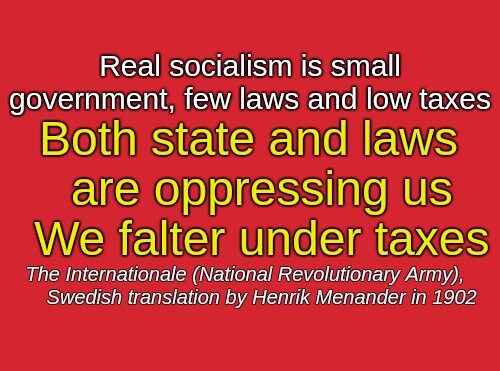 @dineshdsouza Socialism worked damn well for country 🇸🇪, the working class and the economy, and that is why SINO...