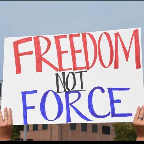 We are taking a stand against the vaccine and mask mandates! Join us in fighting for your rights to personal medical cho...