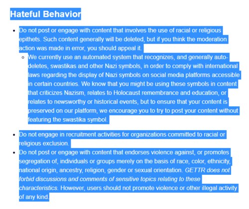 Literally everything in this 'condition' is what Stephen Lennon has been doing on Gettr since day on...