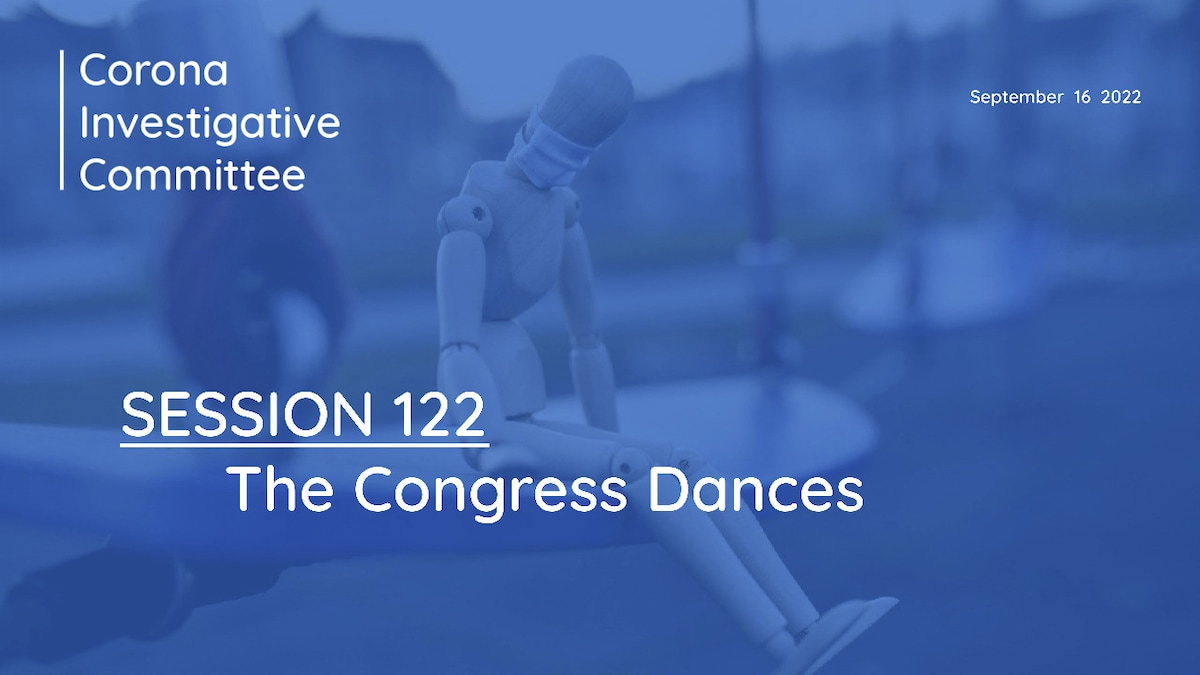 Session 122: The Congress Dances