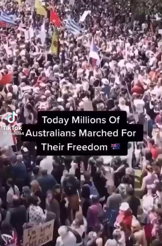 Millions marched for their freedom around the World today. 

What a sight to see. 

People are fed u...