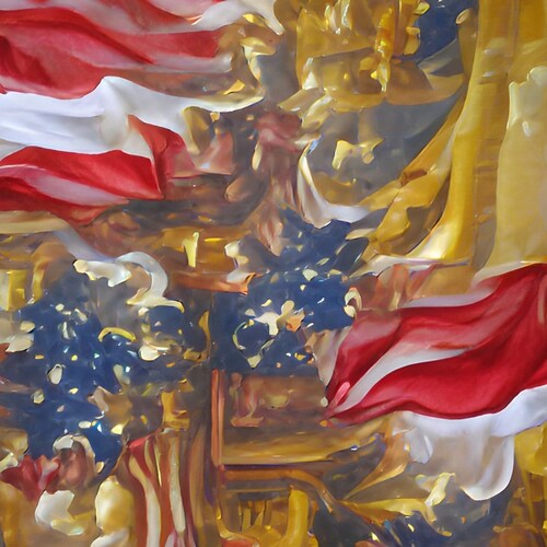 AI makes art from Gettr