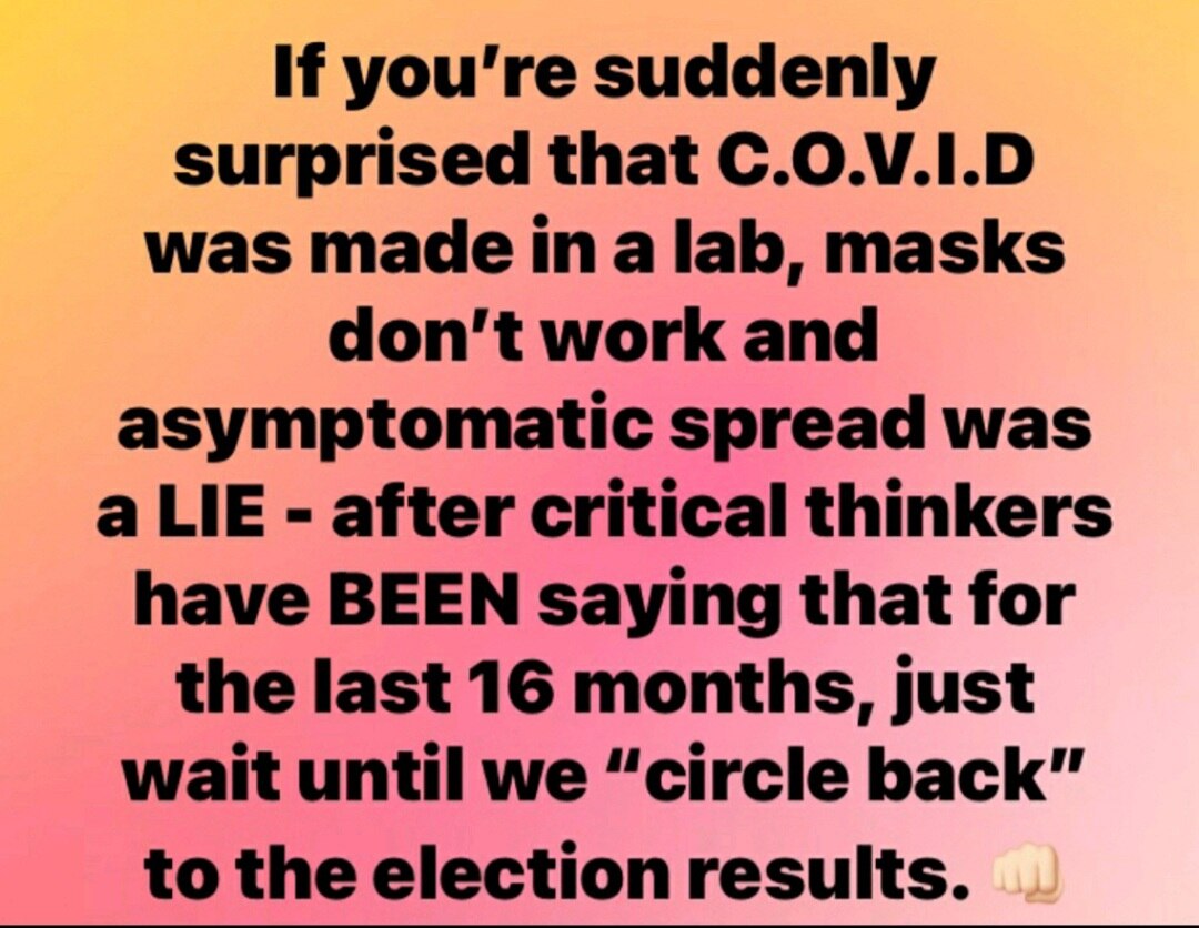 View American patriot's post on GETTR. Join the discussion, share your thoughts, and connect with the community.