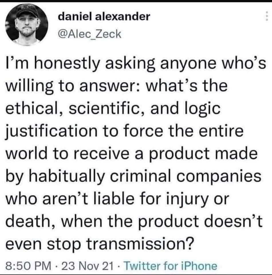 Well, it’s a great question. Bueller…, Bueller…?