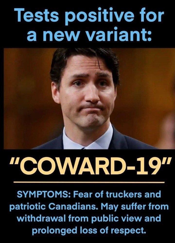 Your treasonous son of a b**** what you have done to the Canadian people they will not forget they w...