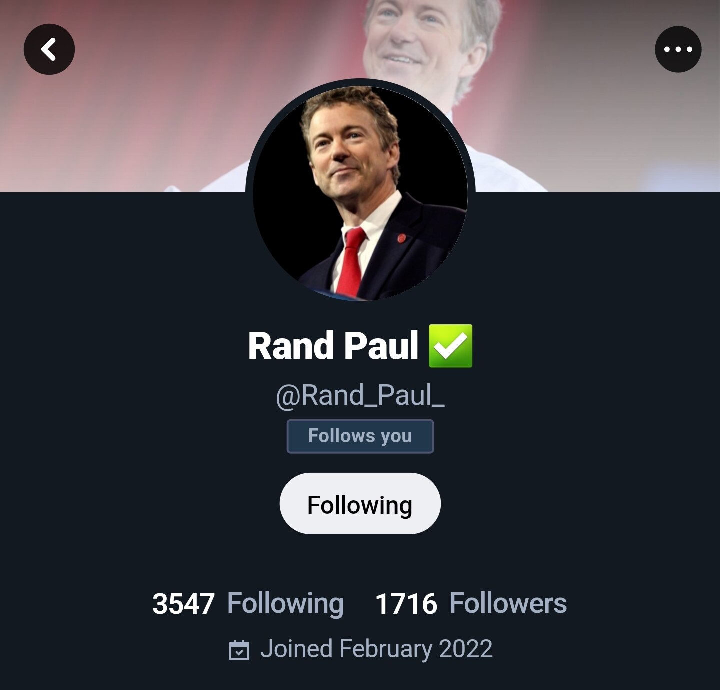 One of my Heros @Rand_Paul_ make sure you follow him!