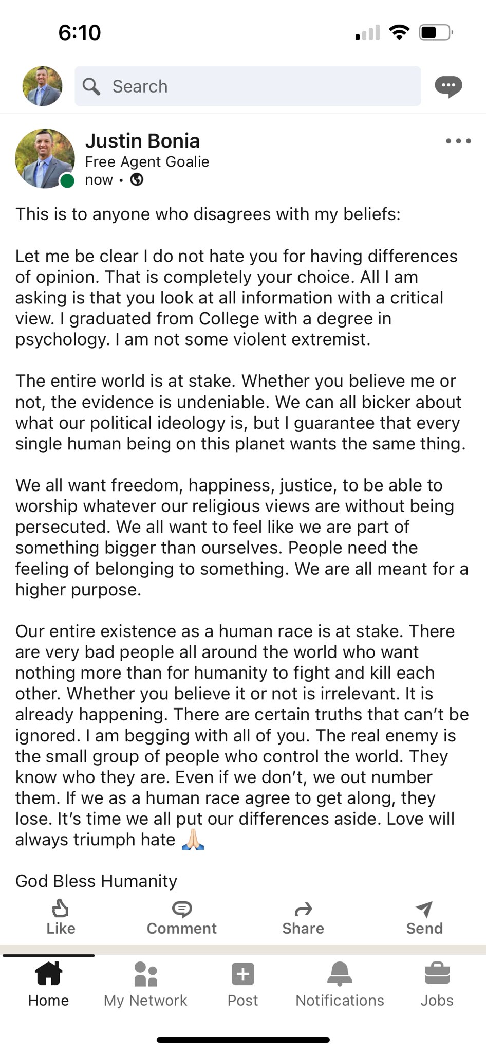 View jbonia93's post on GETTR. Join the discussion, share your thoughts, and connect with the community.