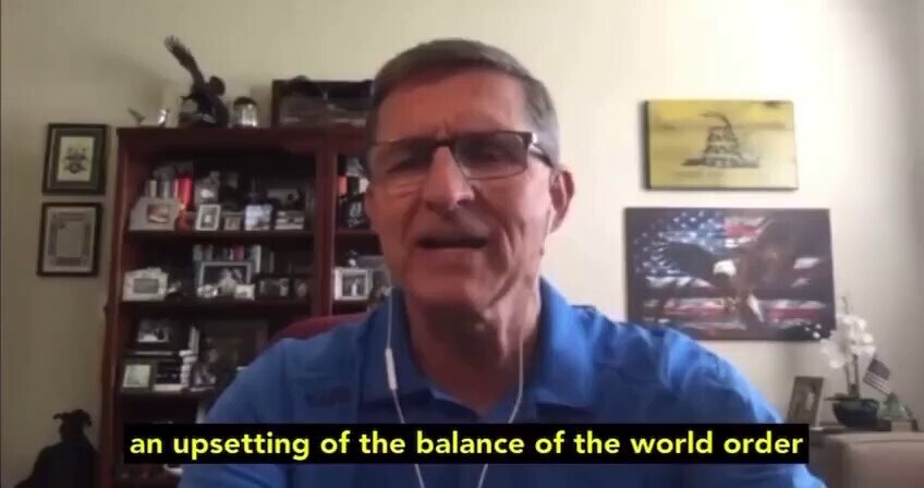 General Flynn: “Someone like Vladimir Putin has now upset this balance of the New World Order that t...