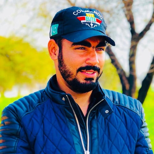 CH Amir Kalasa is a Police Officer in Pakistan.
CH Amir Kalasa Was (Born 28 December 1992) in a Gujjar Family in Gujrat...