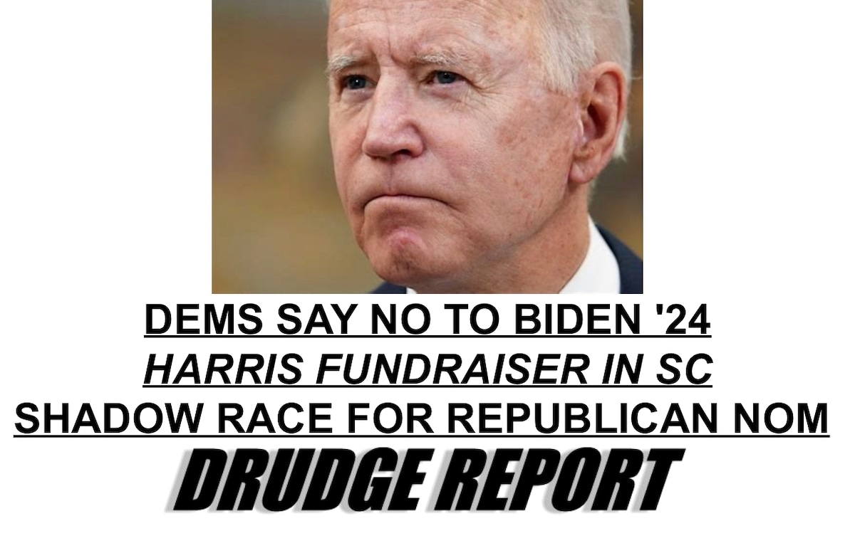 This is NOT the Drudge ‘Mac Daddy’ the Democrats thought they would get the weekend AFTER the Liz an...