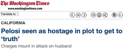 This wreaks of Jessie Smollet, J6 and the fake kidnapping of MI Gov Gretchen the Witch Whitmer..

Mo...