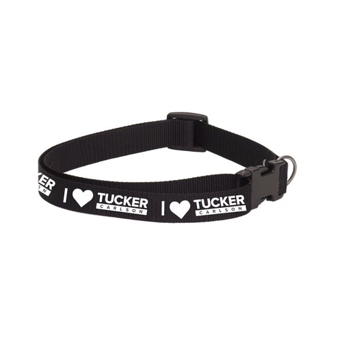 We bet you love your pets as much as we do.  Spoil them this holiday season with our new Tucker Carlson dog gear only at the  http://TuckerCarlson.com web store!

 https://tuckercarlson.com/product/i-heart-tucker-carlson-pet-collar/  