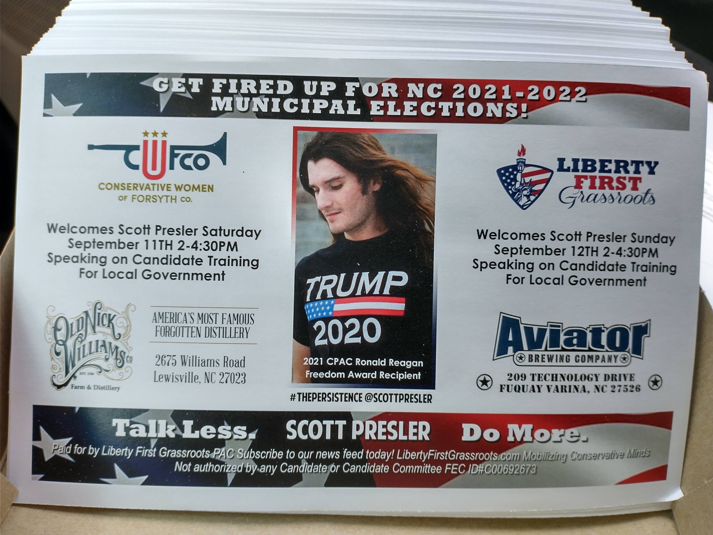 @scottpresler is coming….ready to be motivated NC?  #cwfcnc